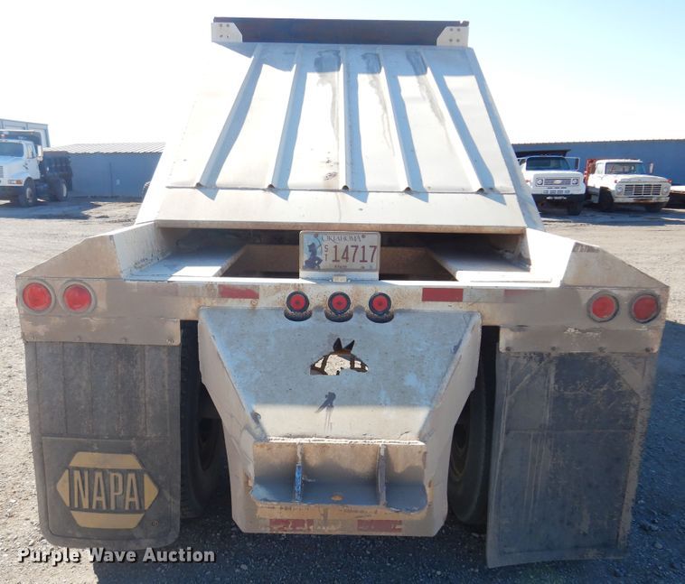 image for item DF0028 2012 Construction Trailer Specialist  bottom dump trailer