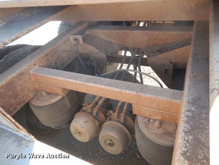 image for item DF0028 2012 Construction Trailer Specialist  bottom dump trailer