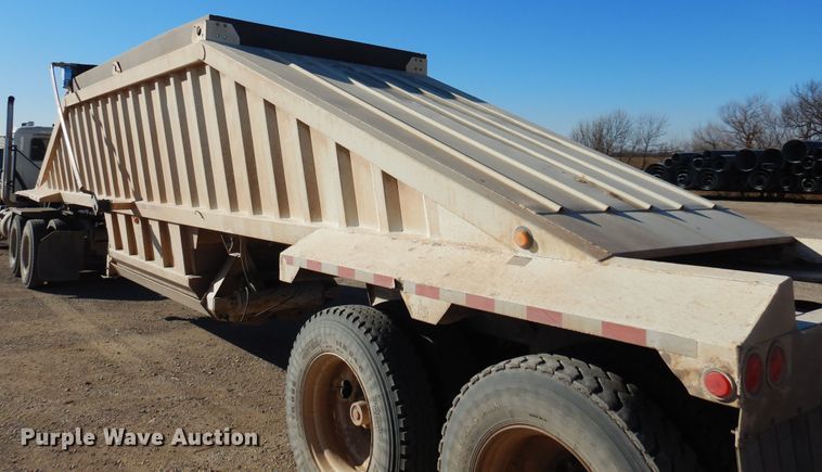 image for item DF0028 2012 Construction Trailer Specialist  bottom dump trailer