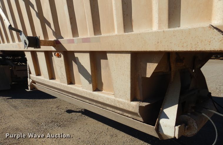 image for item DF0028 2012 Construction Trailer Specialist  bottom dump trailer