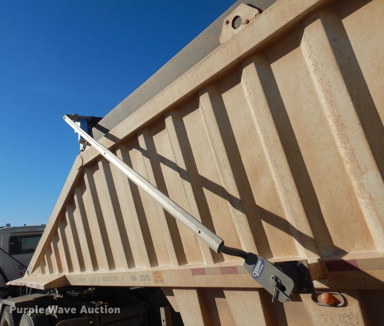 image for item DF0028 2012 Construction Trailer Specialist  bottom dump trailer