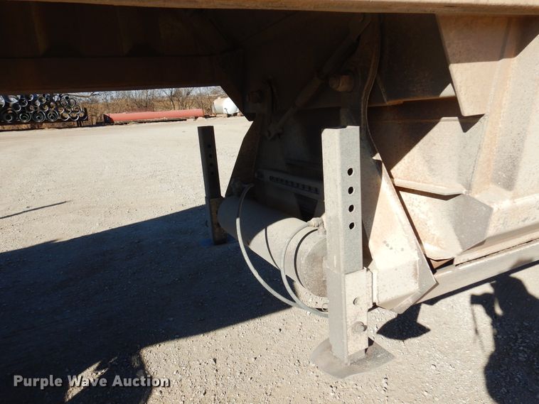 image for item DF0028 2012 Construction Trailer Specialist  bottom dump trailer