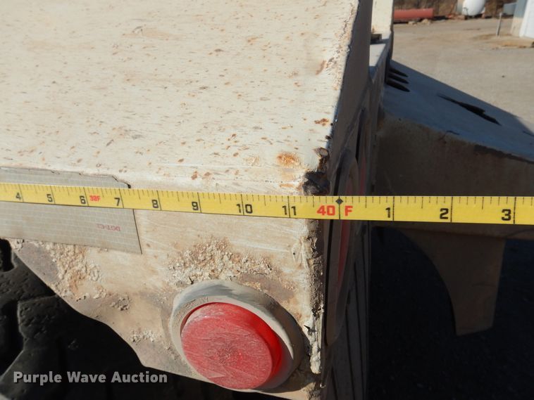 image for item DF0028 2012 Construction Trailer Specialist  bottom dump trailer