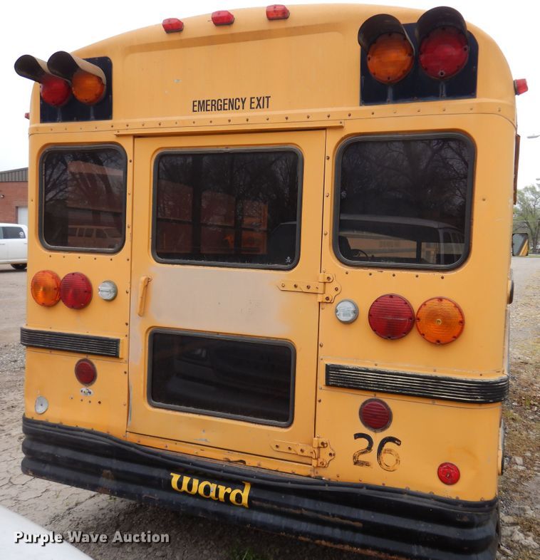 image for item DH3619 1991 GMC Vandura G3500  school bus