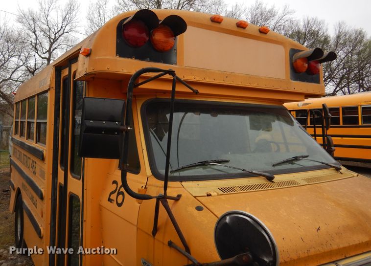 image for item DH3619 1991 GMC Vandura G3500  school bus