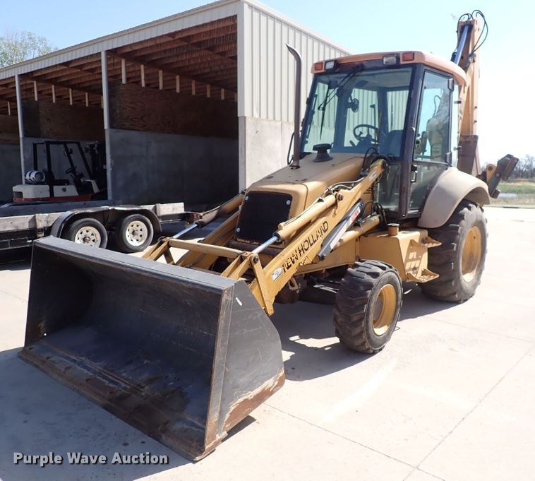 image for item DI1943 New Holland 555E  backhoe