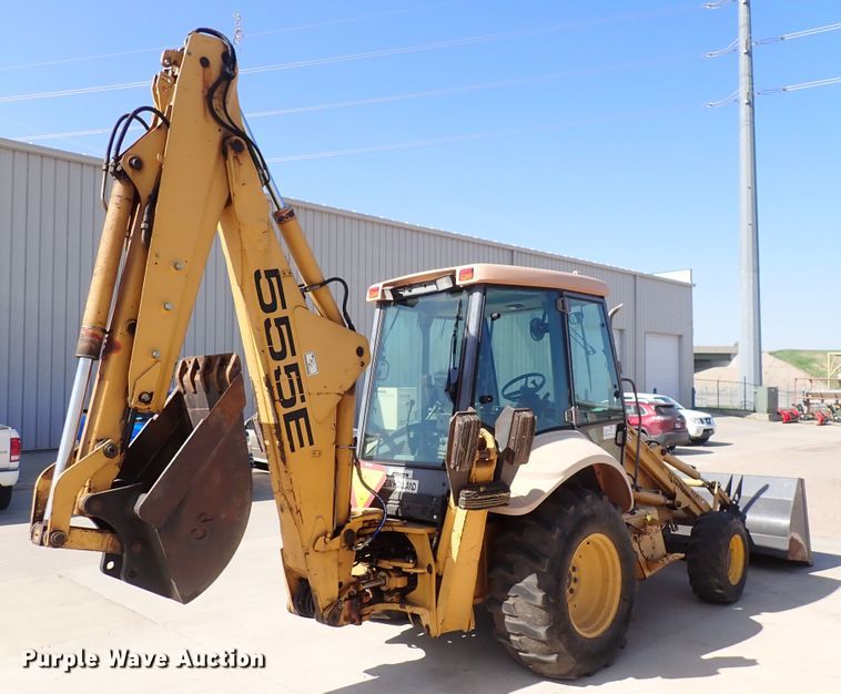 image for item DI1943 New Holland 555E  backhoe