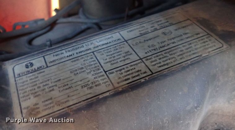 image for item DI1943 New Holland 555E  backhoe