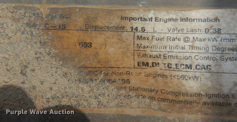 image for item DJ1302 2004 Al-jon 525  landfill compactor