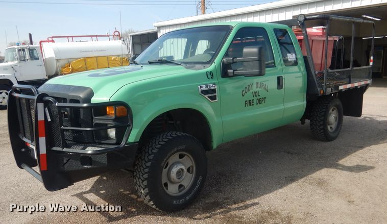 image for item DJ1313 2008 Ford F250 Super Duty XL  SuperCab brush fire truck