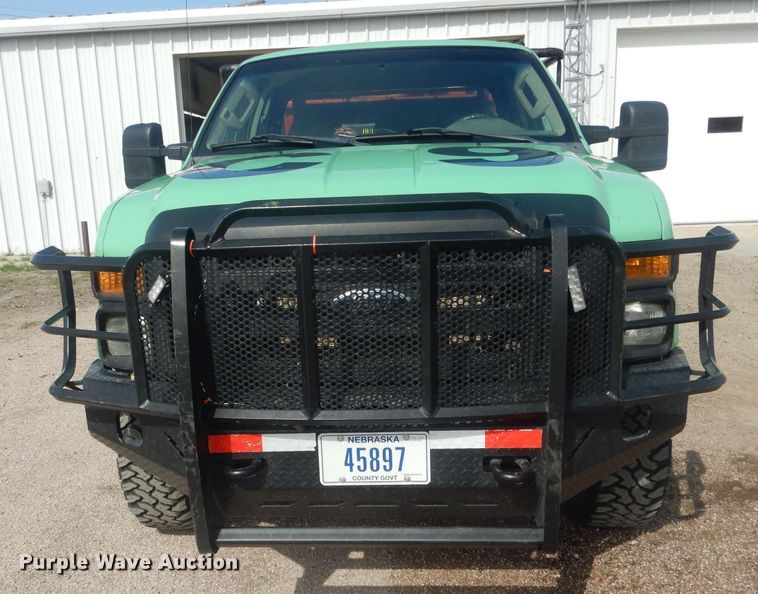 image for item DJ1313 2008 Ford F250 Super Duty XL  SuperCab brush fire truck