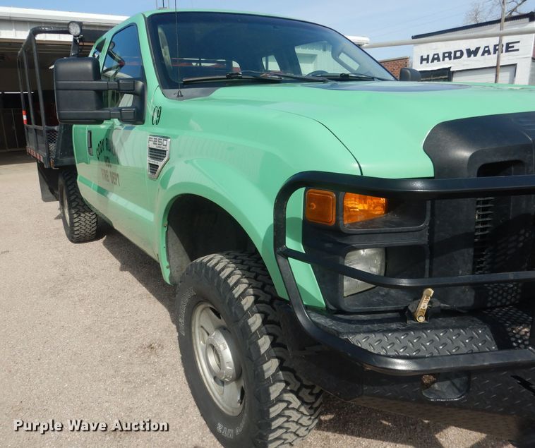 image for item DJ1313 2008 Ford F250 Super Duty XL  SuperCab brush fire truck