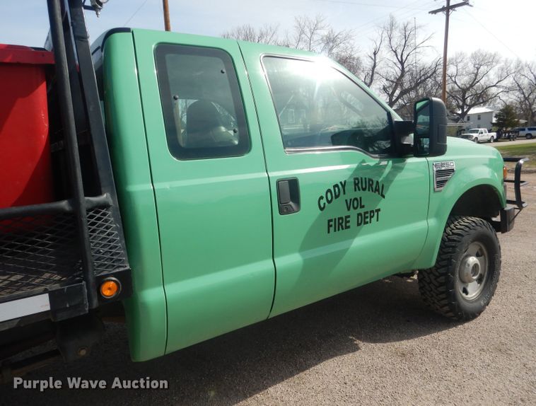 image for item DJ1313 2008 Ford F250 Super Duty XL  SuperCab brush fire truck