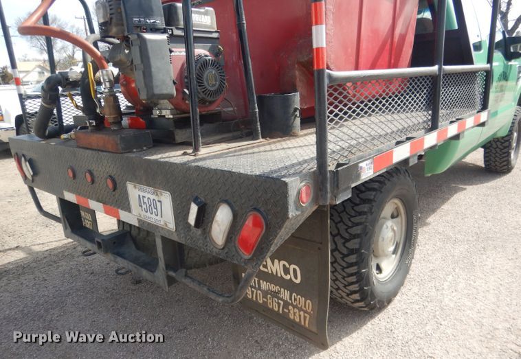 image for item DJ1313 2008 Ford F250 Super Duty XL  SuperCab brush fire truck