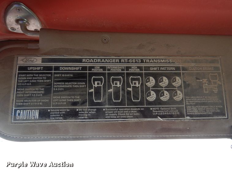 image for item DK0829 1995 Ford LNT8000  dump truck