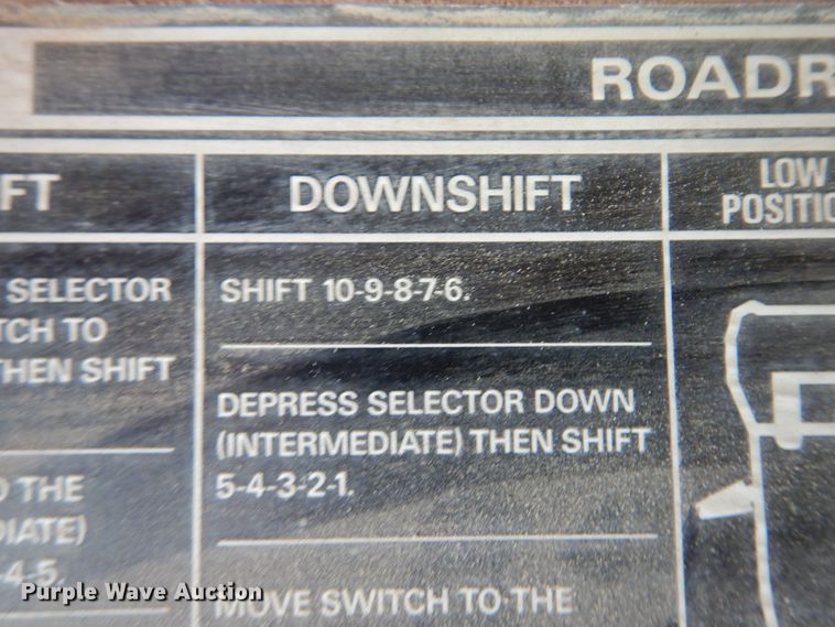 image for item DK0829 1995 Ford LNT8000  dump truck