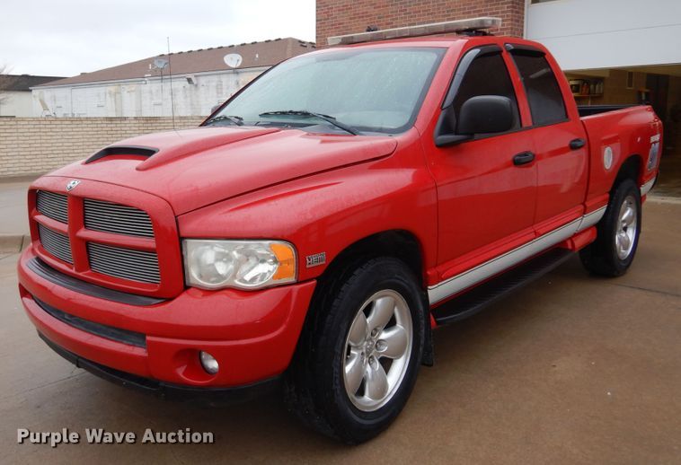 image for item DK0849 2004 Dodge Ram 1500  Quad Cab pickup truck