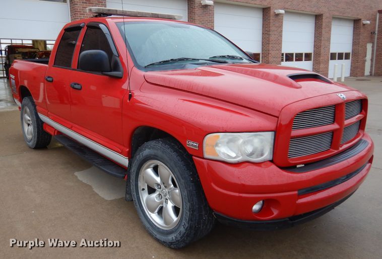 image for item DK0849 2004 Dodge Ram 1500  Quad Cab pickup truck