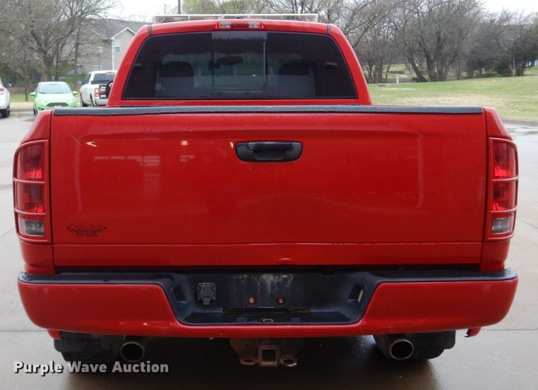 image for item DK0849 2004 Dodge Ram 1500  Quad Cab pickup truck