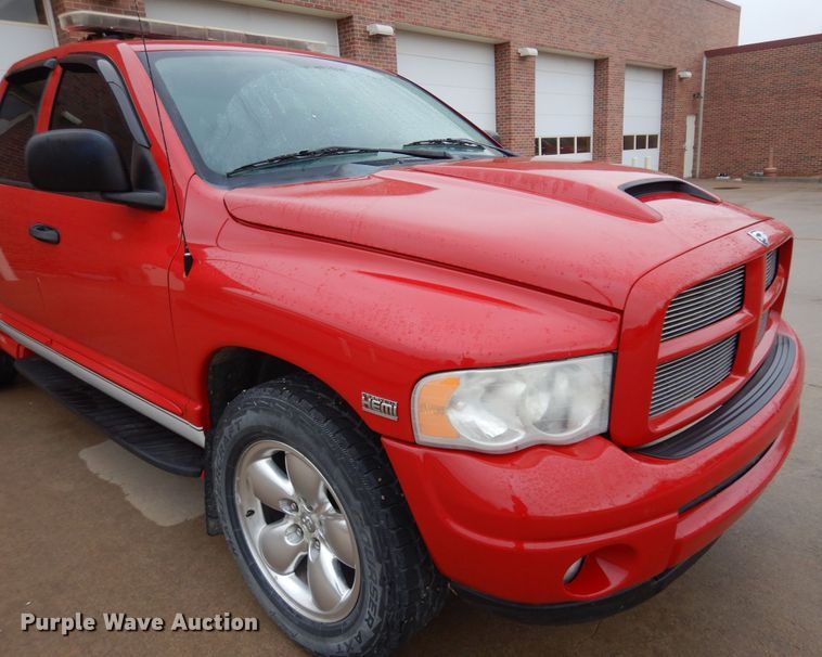 image for item DK0849 2004 Dodge Ram 1500  Quad Cab pickup truck