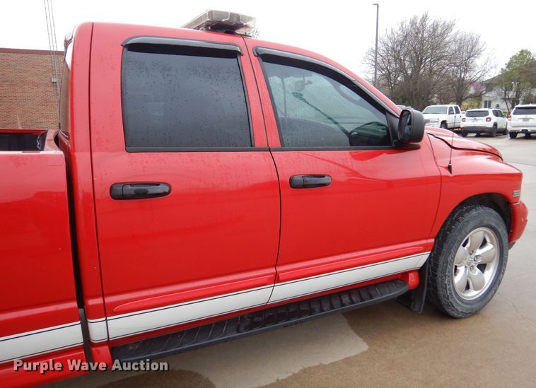 image for item DK0849 2004 Dodge Ram 1500  Quad Cab pickup truck