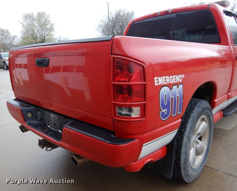image for item DK0849 2004 Dodge Ram 1500  Quad Cab pickup truck