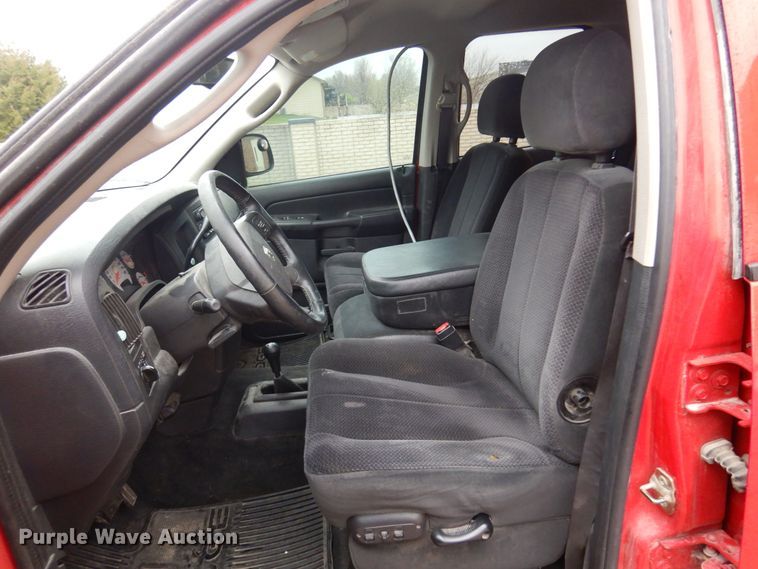 image for item DK0849 2004 Dodge Ram 1500  Quad Cab pickup truck