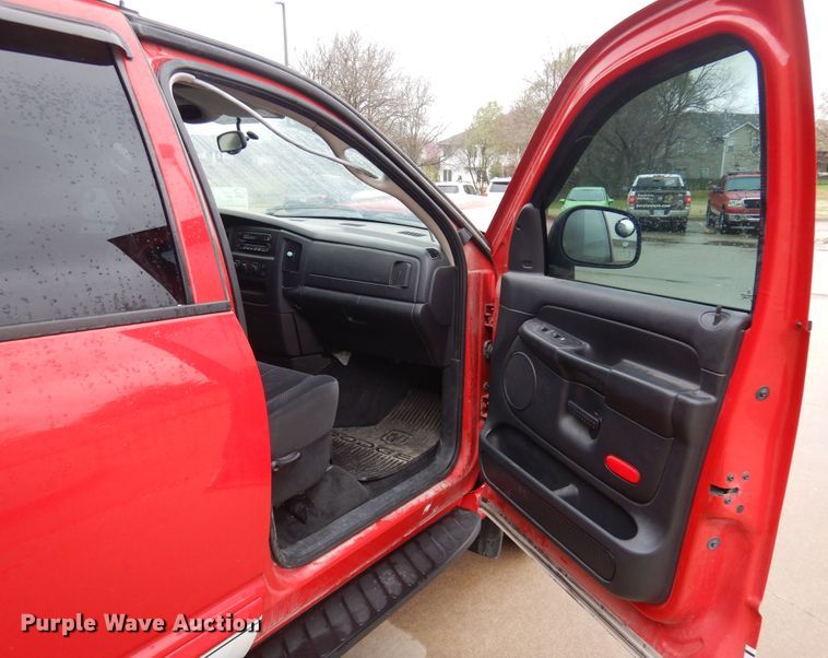 image for item DK0849 2004 Dodge Ram 1500  Quad Cab pickup truck