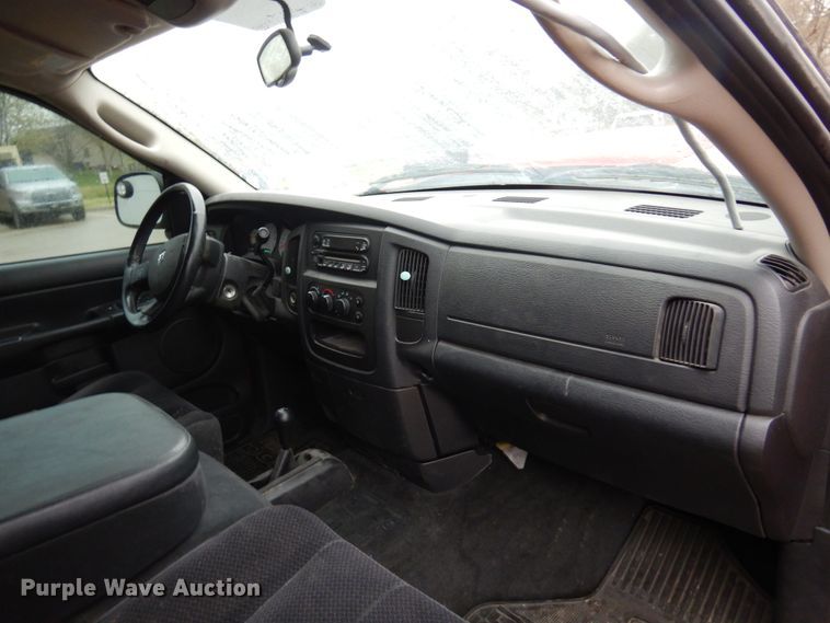 image for item DK0849 2004 Dodge Ram 1500  Quad Cab pickup truck