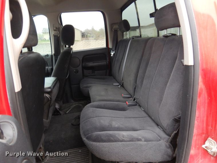 image for item DK0849 2004 Dodge Ram 1500  Quad Cab pickup truck