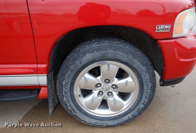 image for item DK0849 2004 Dodge Ram 1500  Quad Cab pickup truck