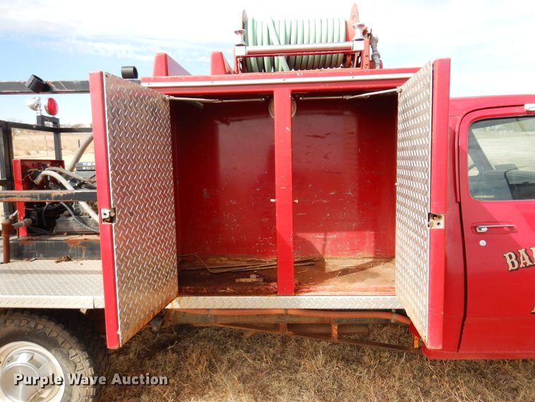 image for item DK4413 1989 Dodge W350  brush fire truck