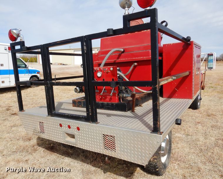 image for item DK4413 1989 Dodge W350  brush fire truck