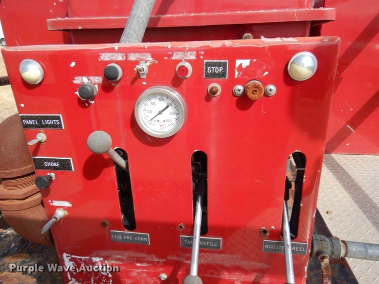 image for item DK4413 1989 Dodge W350  brush fire truck