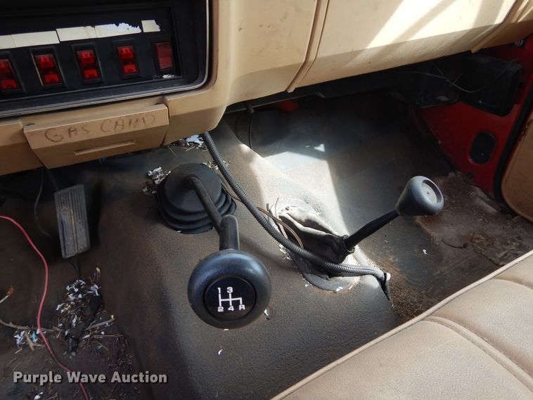 image for item DK4413 1989 Dodge W350  brush fire truck