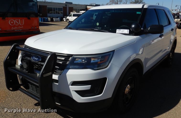 image for item DK4458 2016 Ford Explorer Police Interceptor  SUV