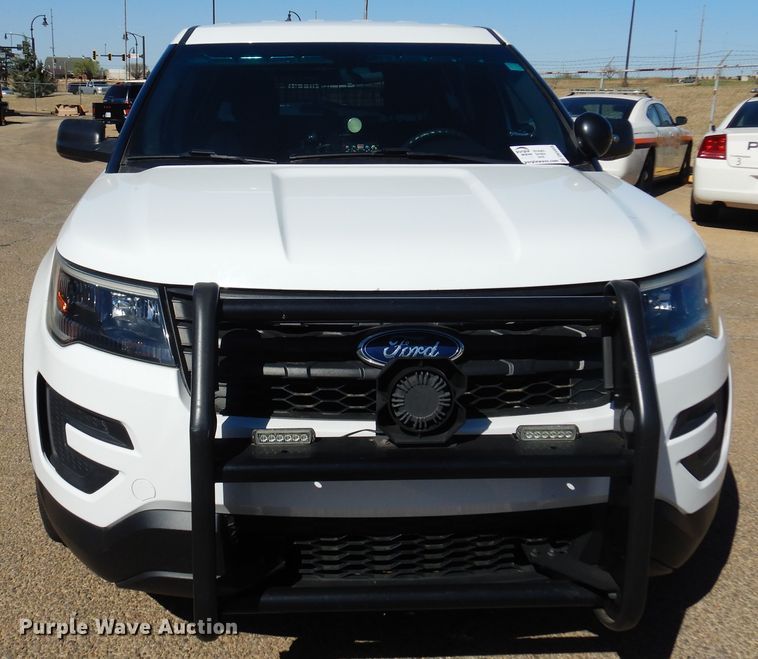 image for item DK4458 2016 Ford Explorer Police Interceptor  SUV