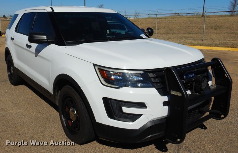 image for item DK4458 2016 Ford Explorer Police Interceptor  SUV