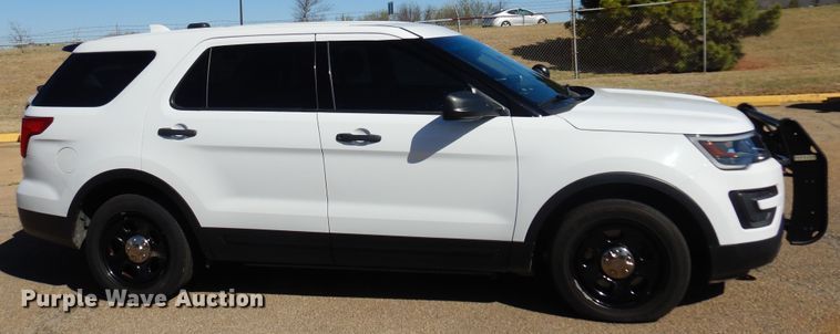 image for item DK4458 2016 Ford Explorer Police Interceptor  SUV