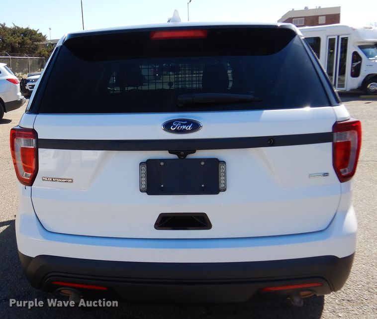 image for item DK4458 2016 Ford Explorer Police Interceptor  SUV
