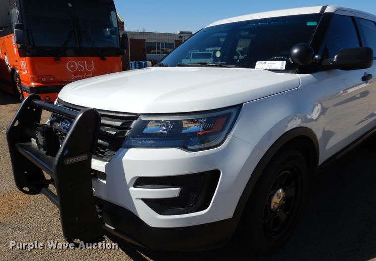 image for item DK4458 2016 Ford Explorer Police Interceptor  SUV