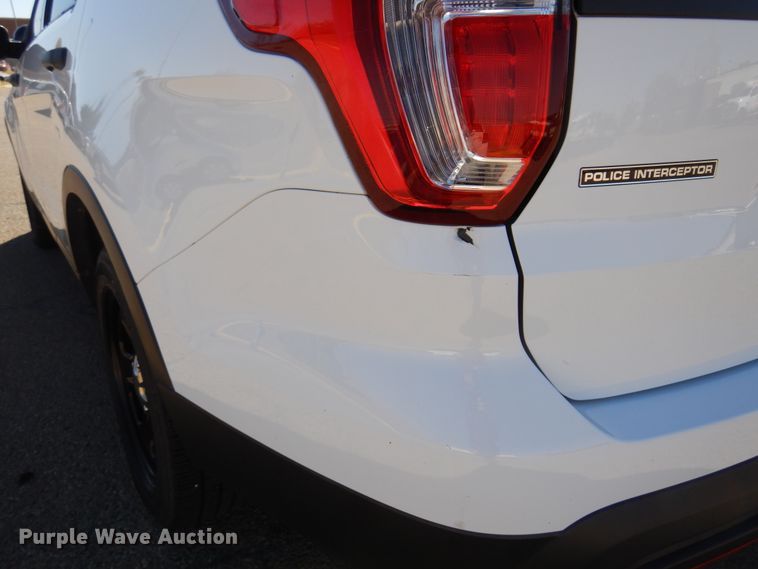 image for item DK4458 2016 Ford Explorer Police Interceptor  SUV