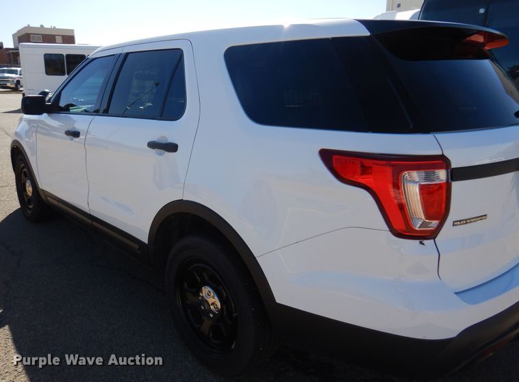 image for item DK4458 2016 Ford Explorer Police Interceptor  SUV