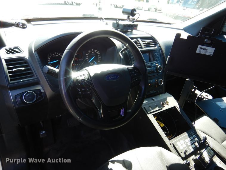 image for item DK4458 2016 Ford Explorer Police Interceptor  SUV