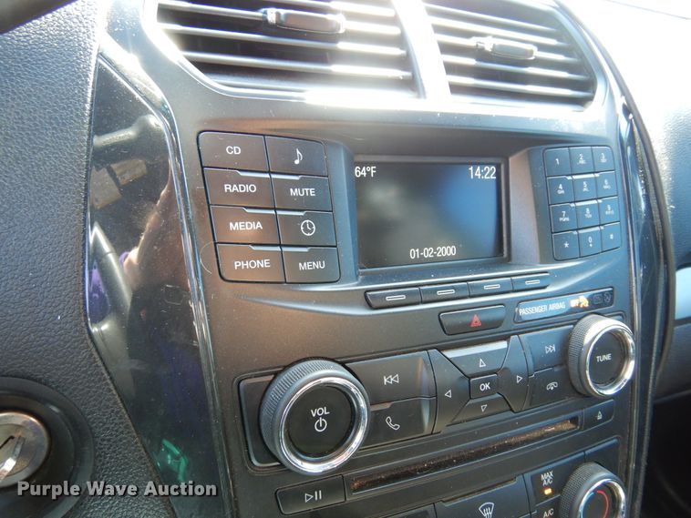 image for item DK4458 2016 Ford Explorer Police Interceptor  SUV