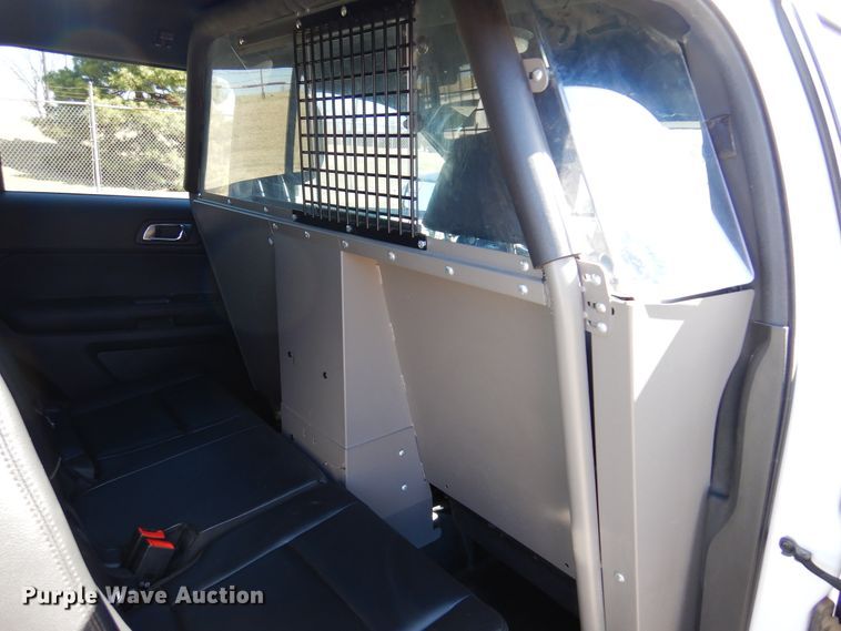 image for item DK4458 2016 Ford Explorer Police Interceptor  SUV