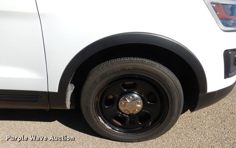 image for item DK4458 2016 Ford Explorer Police Interceptor  SUV