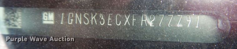 image for item DM6046 2015 Chevrolet Tahoe  SUV