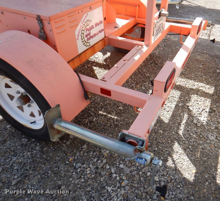 image for item DM6053 2007 Wanco  message board trailer