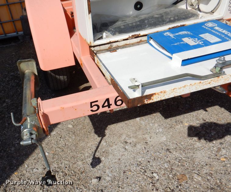 image for item DM6053 2007 Wanco  message board trailer